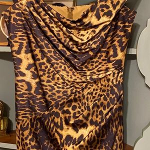 Leopard print Cocktail Dress